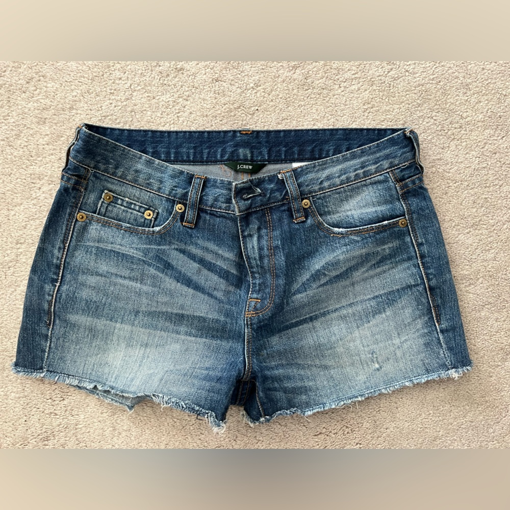 Jcrew denim shorts